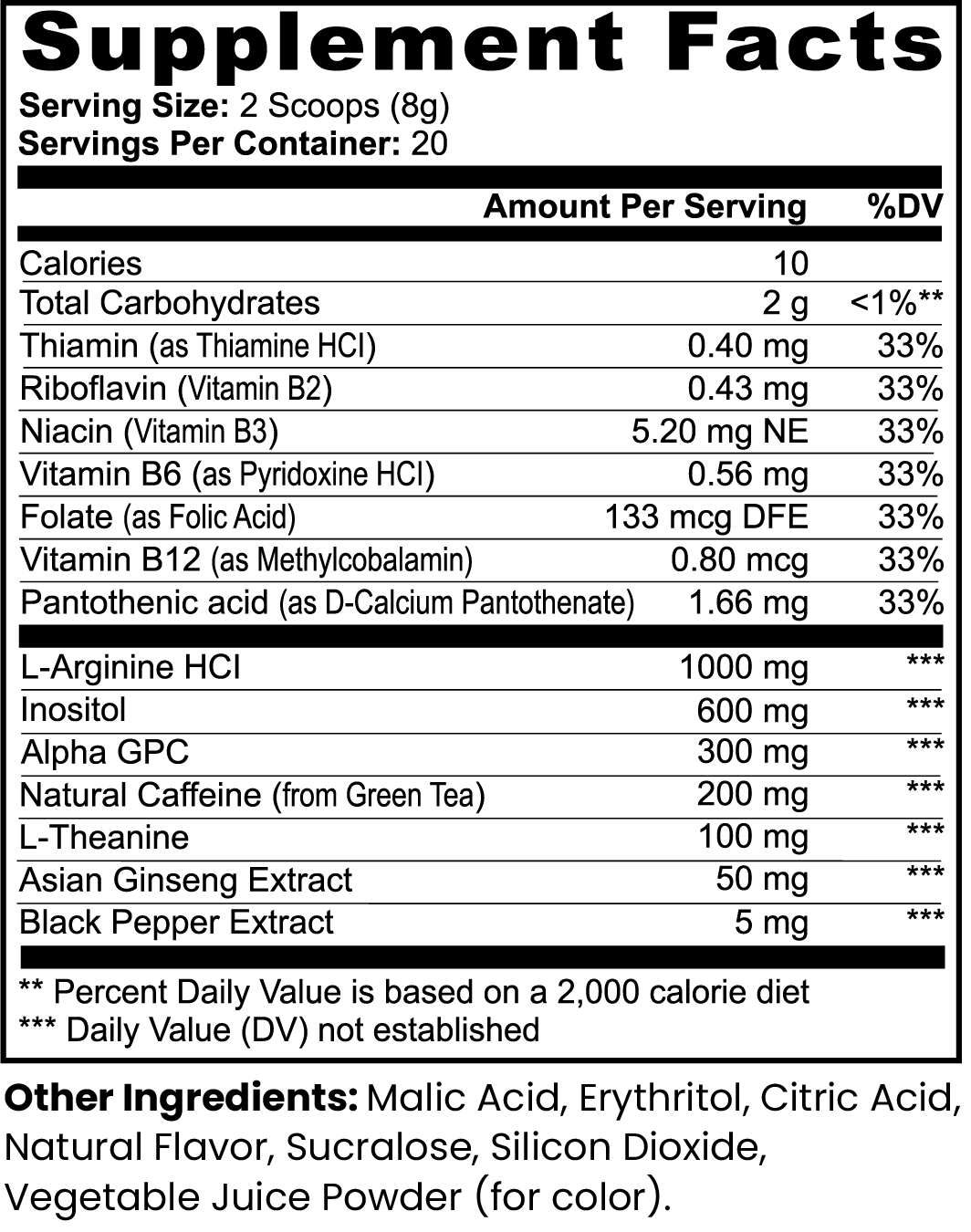 Focus Powder Sour Grape for Enhanced Concentration