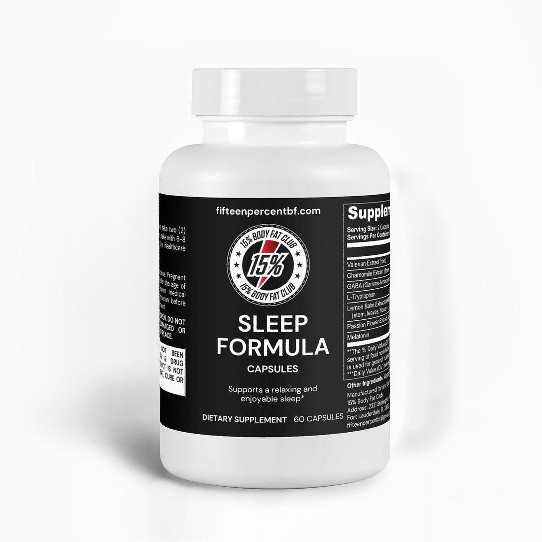 Sleep Formula: Natural Sleep Supplement for Restful Nights