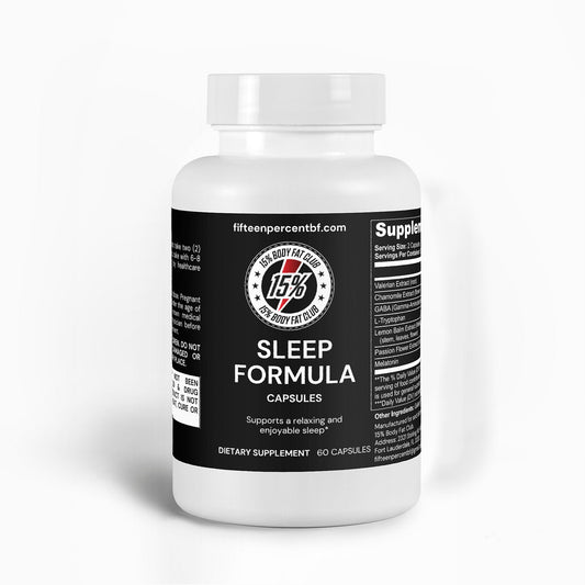 Sleep Formula: Natural Sleep Supplement for Restful Nights