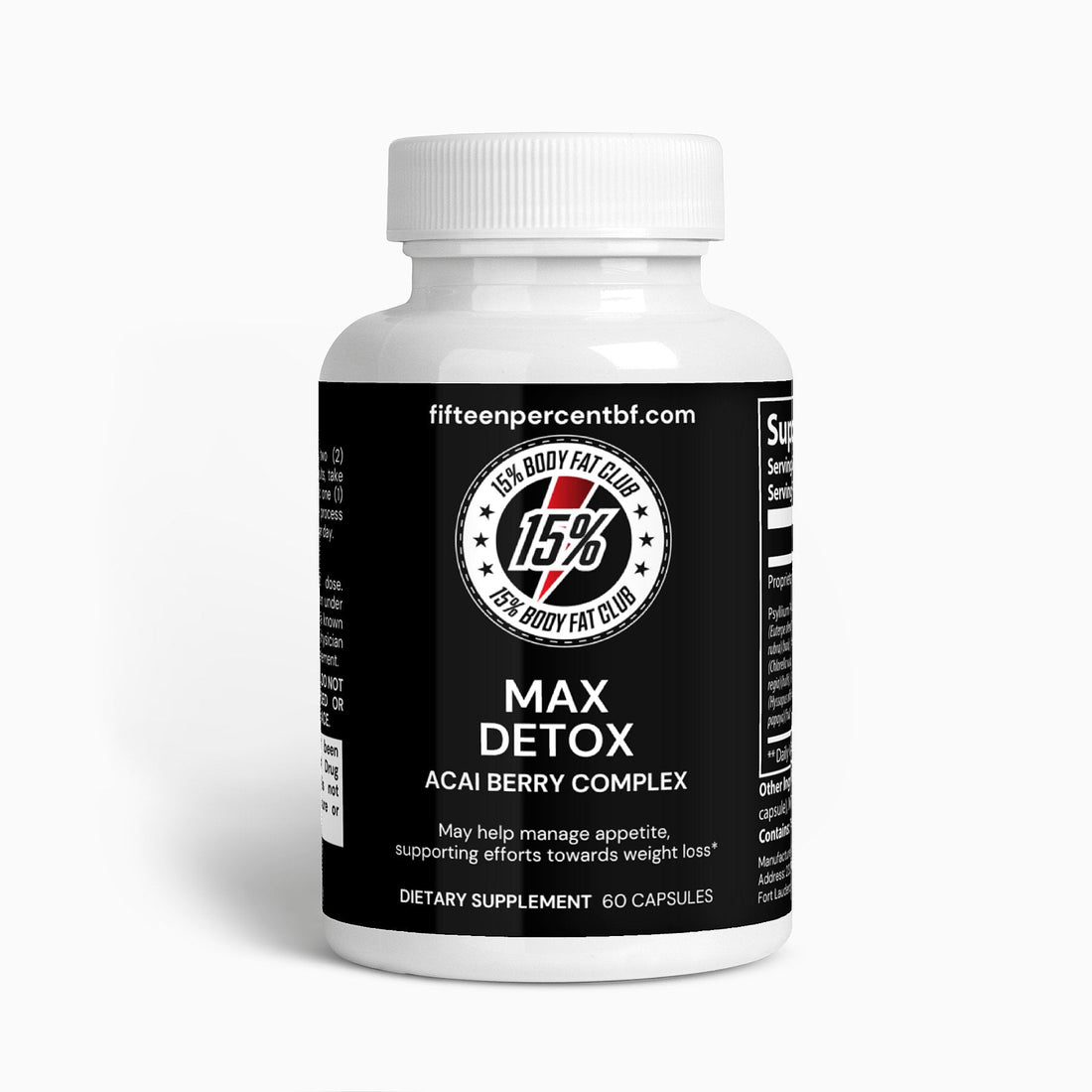 Max Detox Acai Detox Supplement for Effective Cleansing
