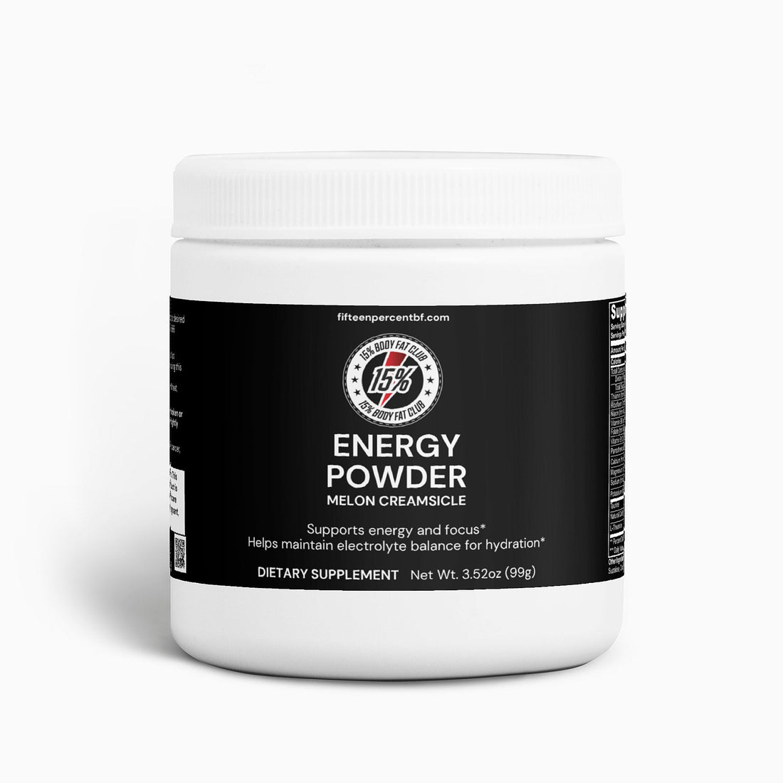 Energy Powder Melon Creamsicle - Boost Your Energy Naturally