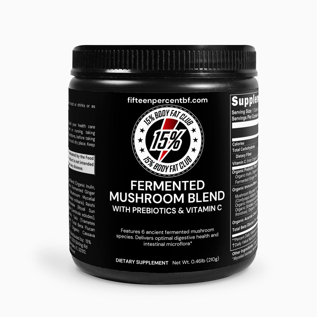 Fermented Mushroom Blend for Enhanced Health and Wellness