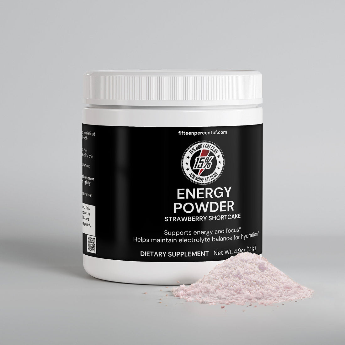Energy Powder Strawberry Shortcake - Boost Your Energy Naturally