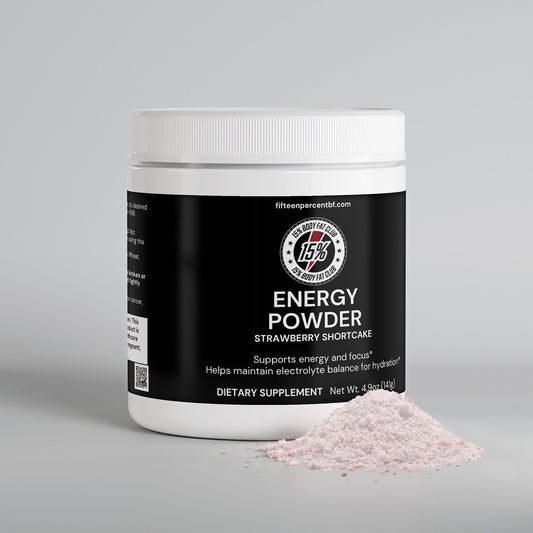 Energy Powder Strawberry Shortcake - Boost Your Energy Naturally