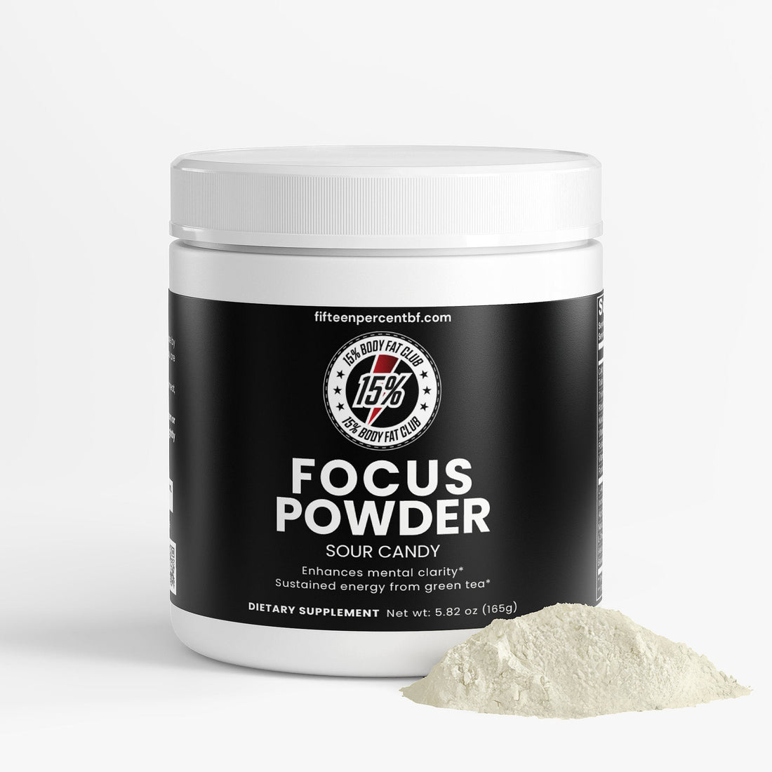 Focus Powder Sour Candy for Enhanced Concentration