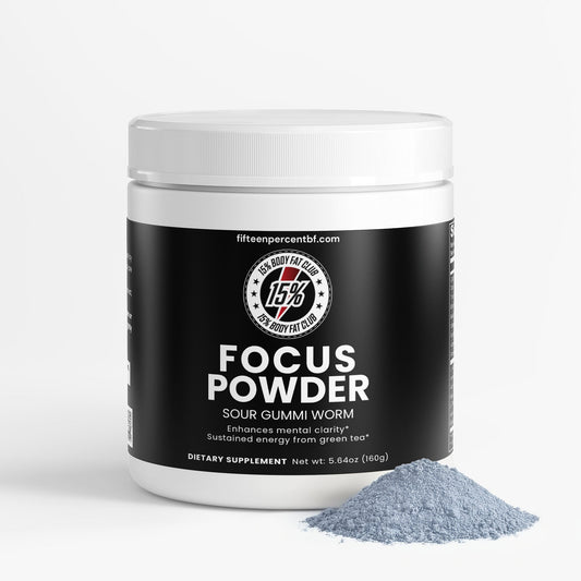 Focus Powder Sour Gummi Worm - Enhanced Concentration Formula