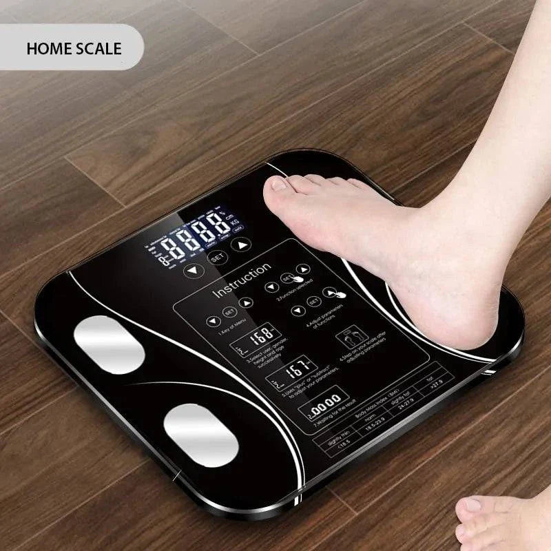 Body Fat Scale - Health Analysis with Muscle Mass, Bone Density & More