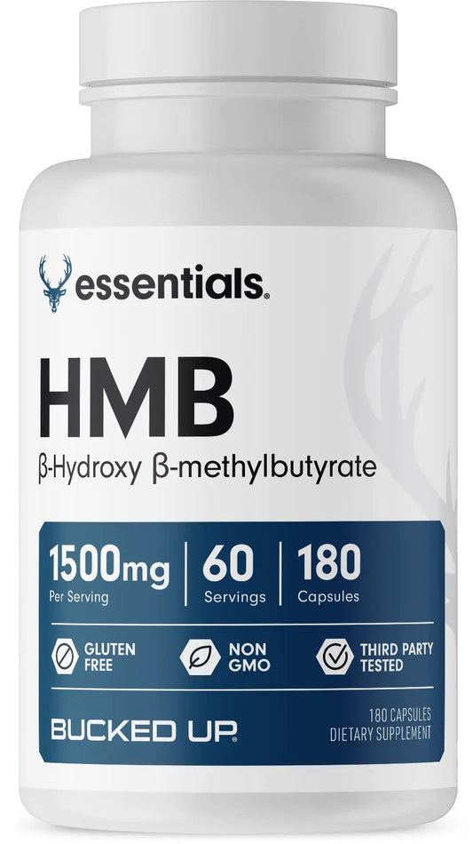HMB 1500mg - 180 Capsules - 60 Servings for Muscle Support