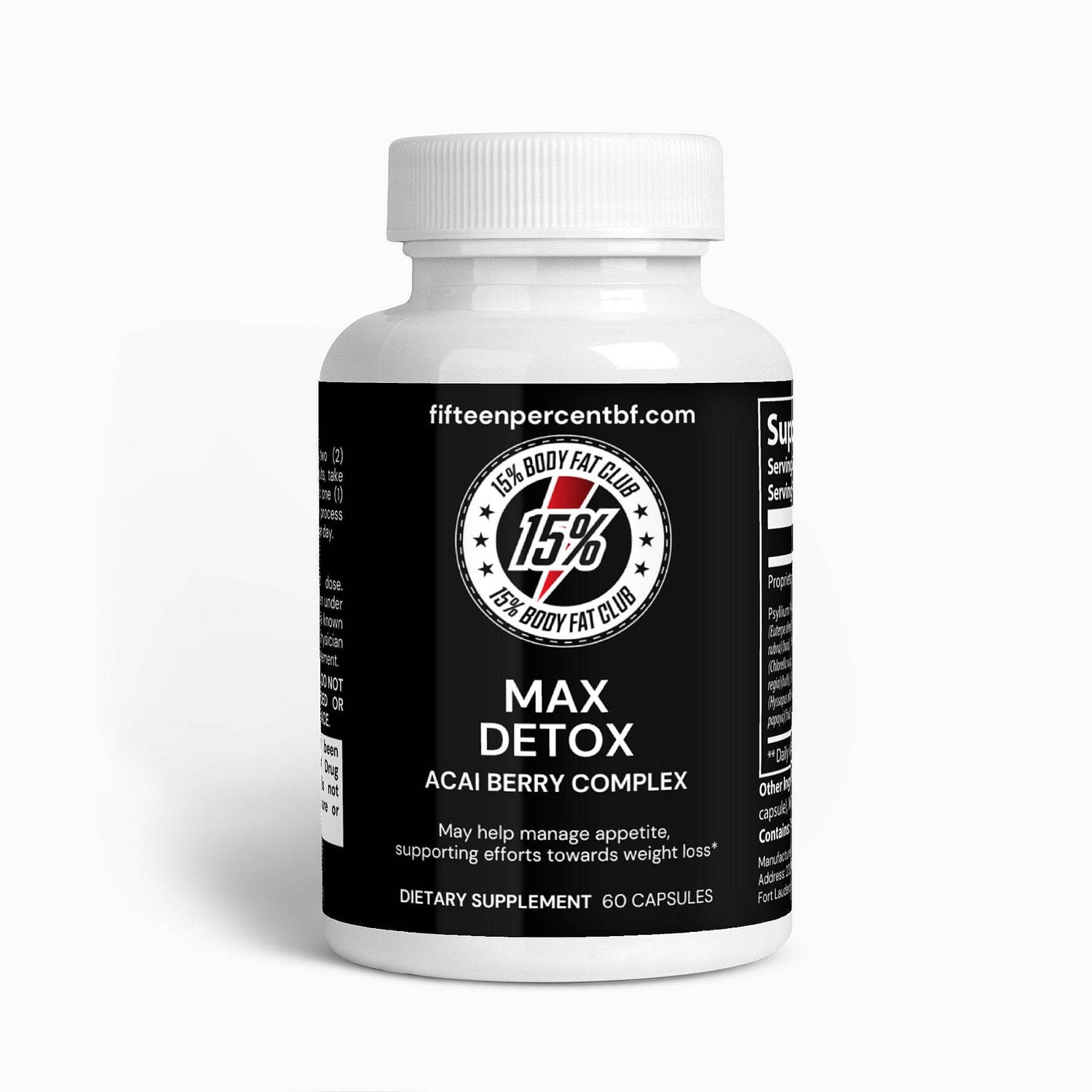 Max Detox (Acai detox) - 15% Body Fat Club