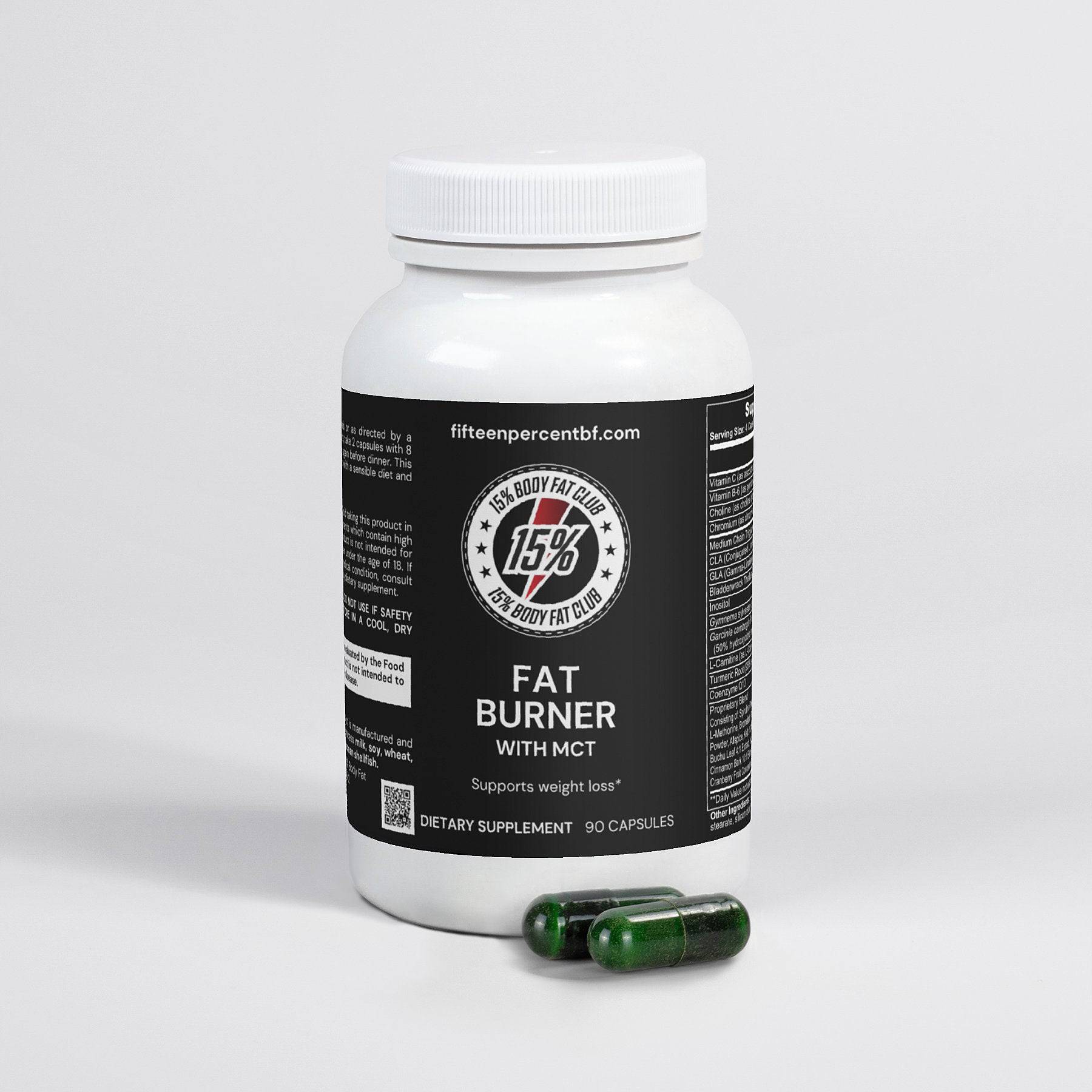 Fat Burner with MCT - 15% Body Fat Club