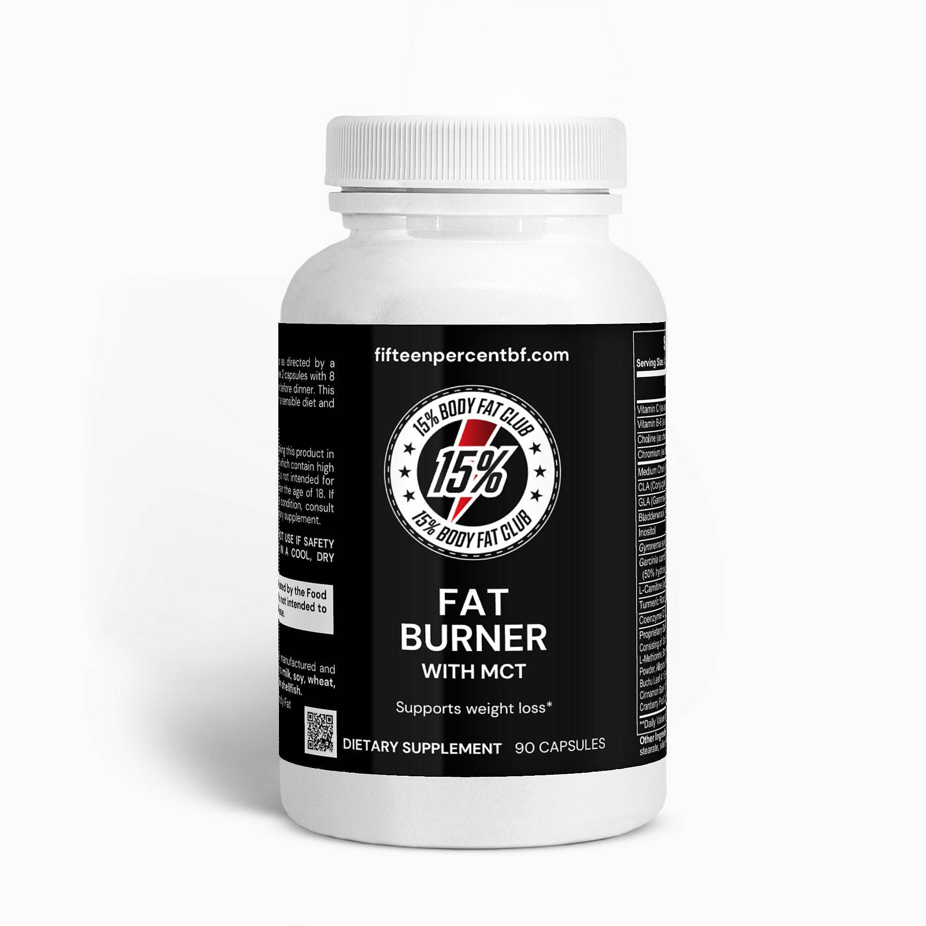 Fat Burner with MCT - 15% Body Fat Club