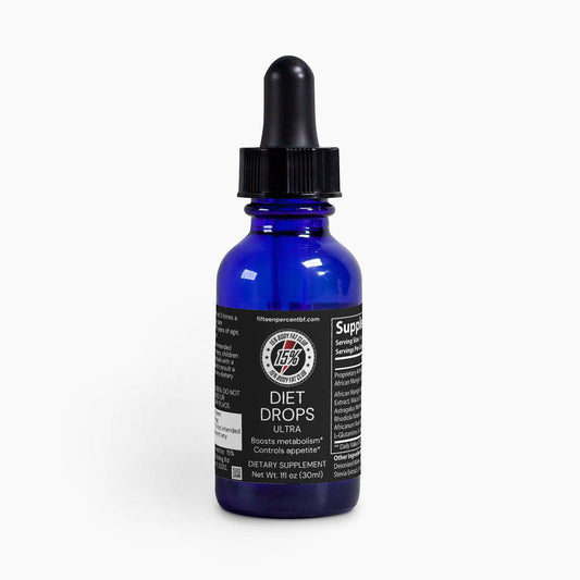 Diet Drops Ultra 1 oz - 15% Body Fat Club