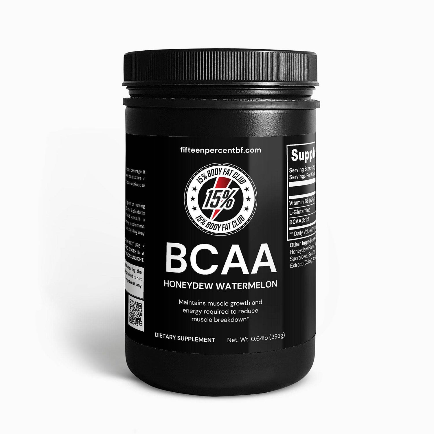 BCAA Post Workout Powder (Honeydew/Watermelon) - 15% Body Fat Club