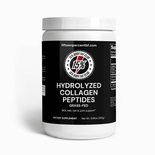 Grass-Fed Hydrolyzed Collagen Peptides - 15% Body Fat Club