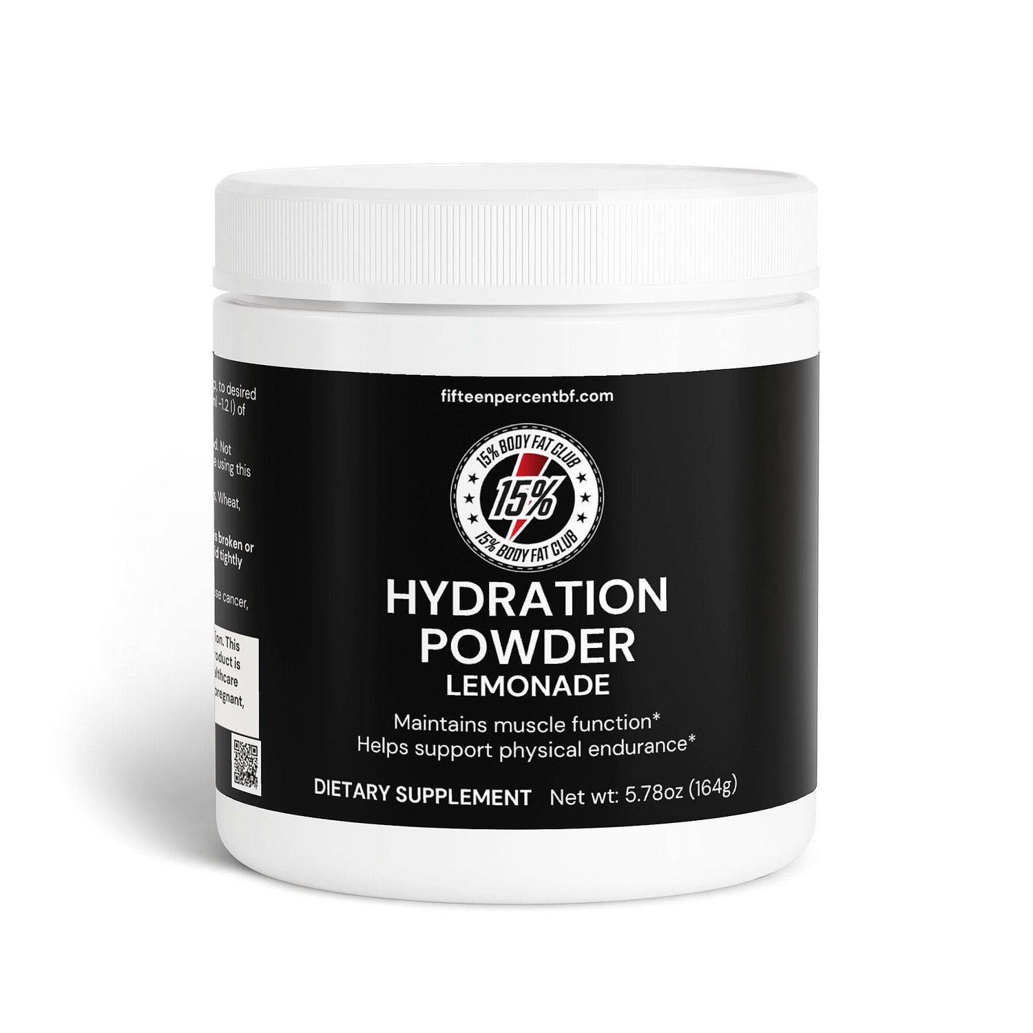 Hydration Powder (Lemonade) - 15% Body Fat Club