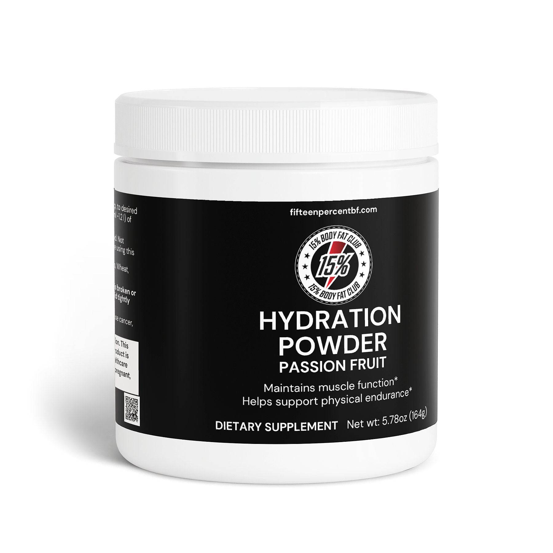 Hydration Powder (Passion Fruit) - 15% Body Fat Club