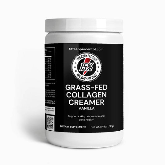 Grass-Fed Collagen Creamer (Vanilla) - 15% Body Fat Club