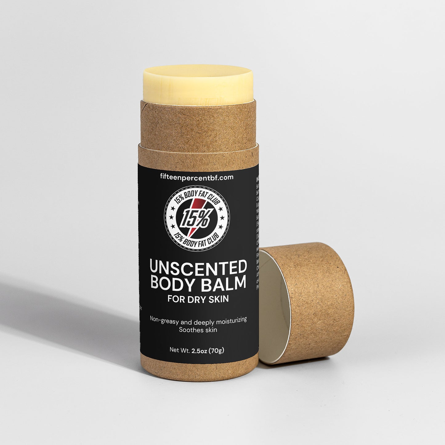 Unscented Body Balm for Gentle Skin Hydration