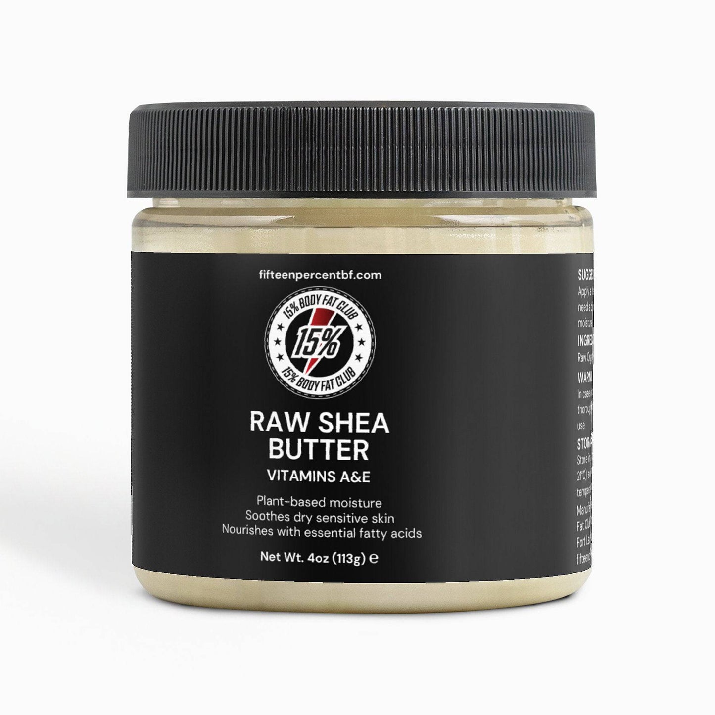 Raw Shea Butter - 15% Body Fat Club