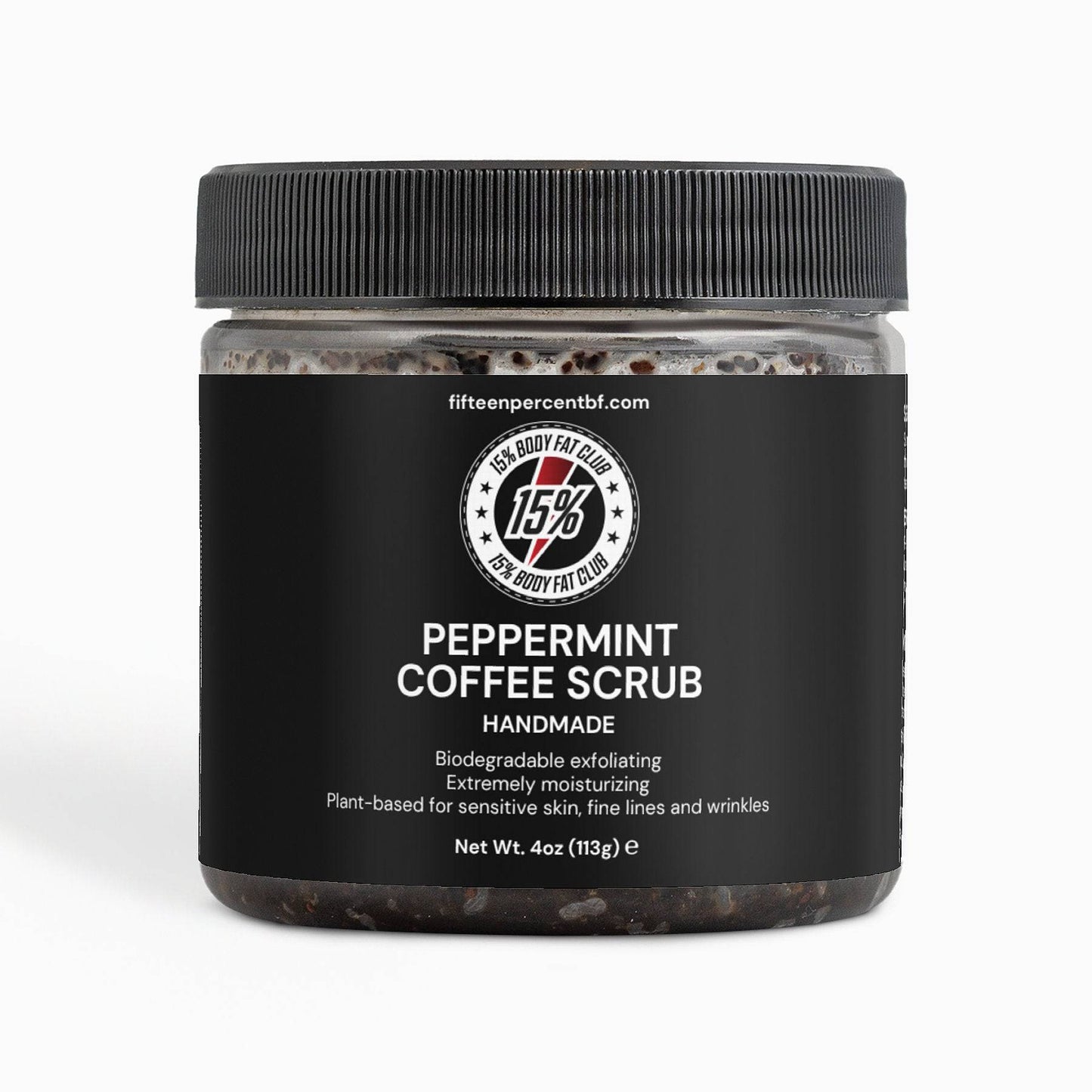 Peppermint Coffee Scrub - 15% Body Fat Club