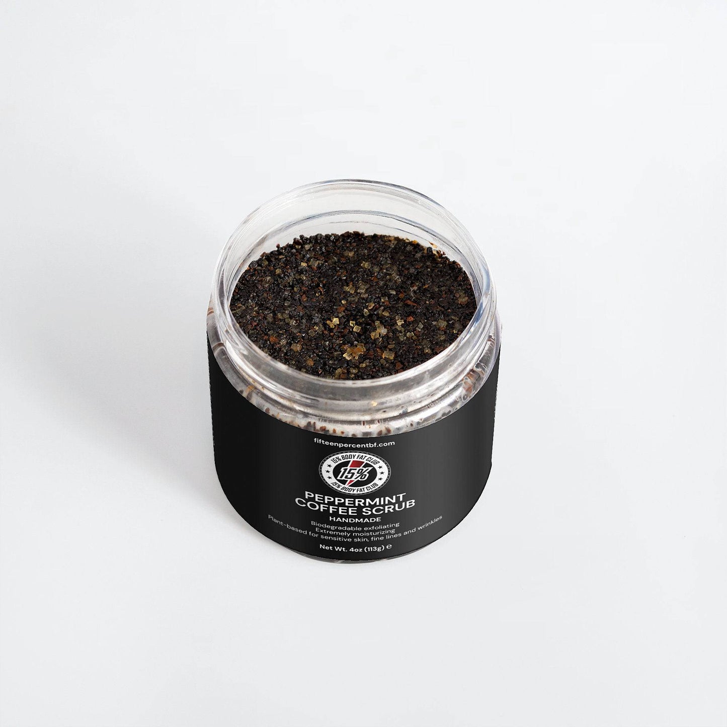 Peppermint Coffee Scrub - 15% Body Fat Club