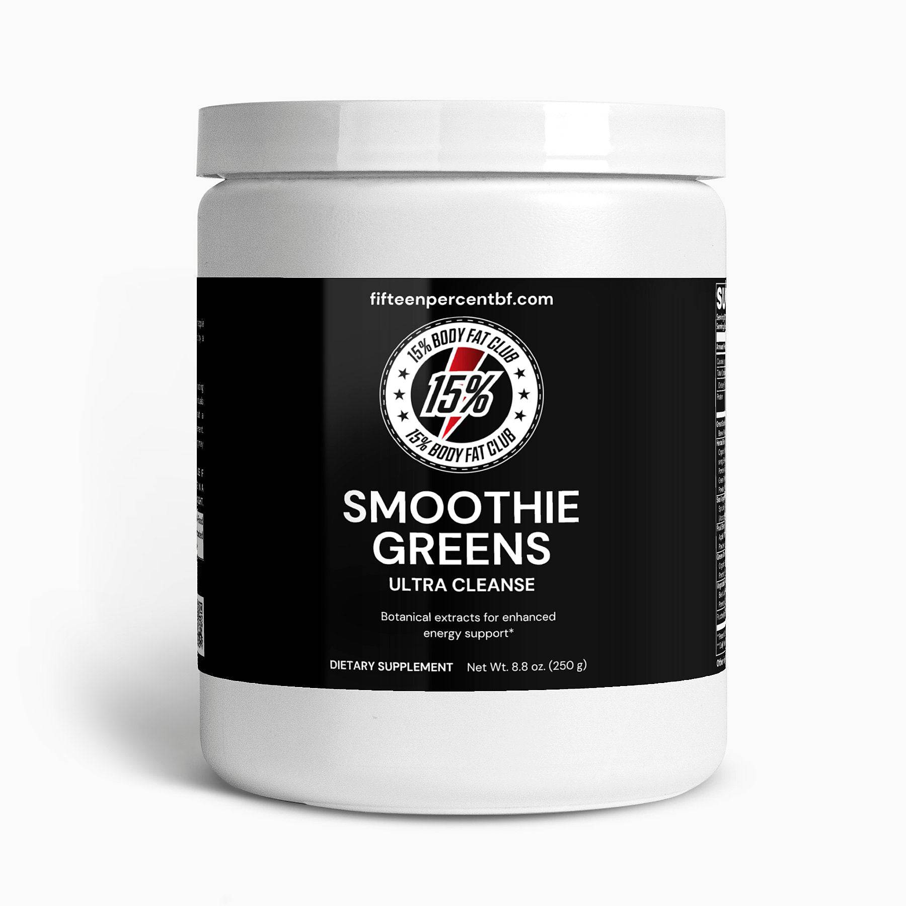 Ultra Cleanse Smoothie Greens - 15% Body Fat Club