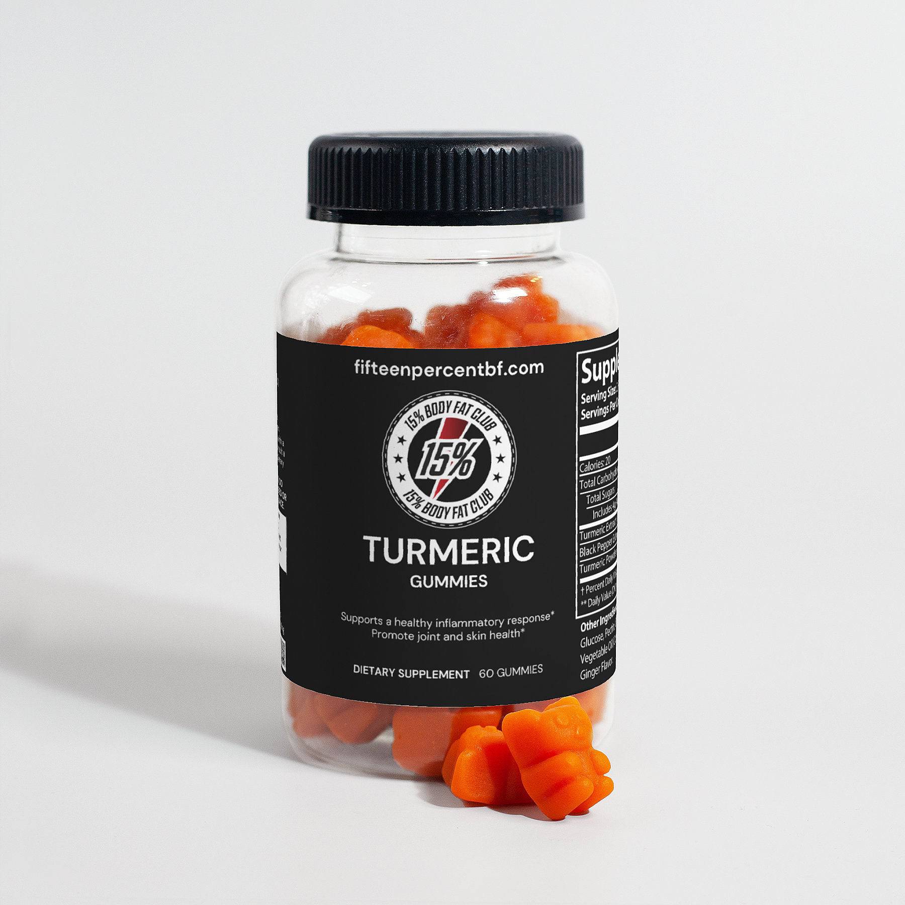 Turmeric Gummies - 15% Body Fat Club