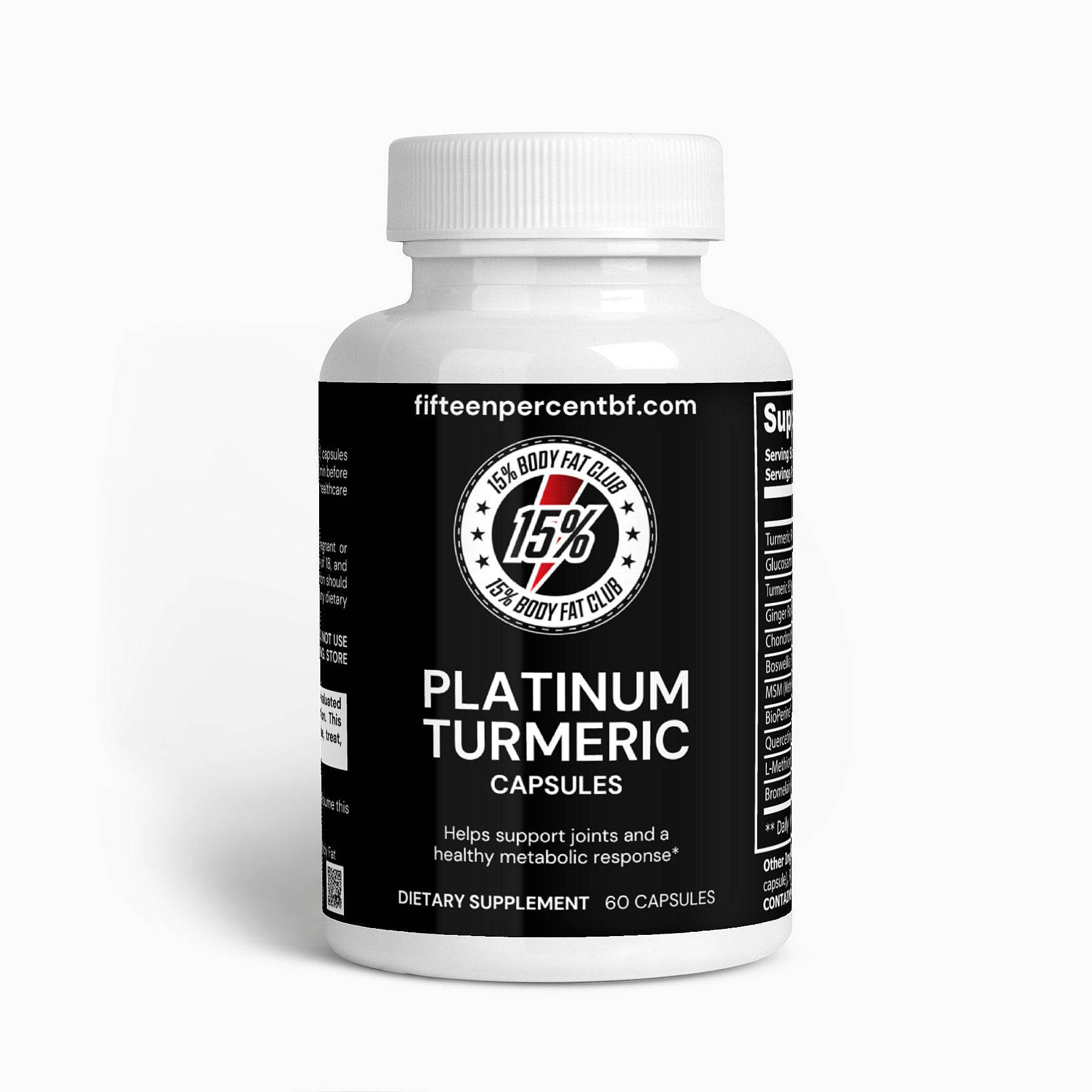 Platinum Turmeric - 15% Body Fat Club