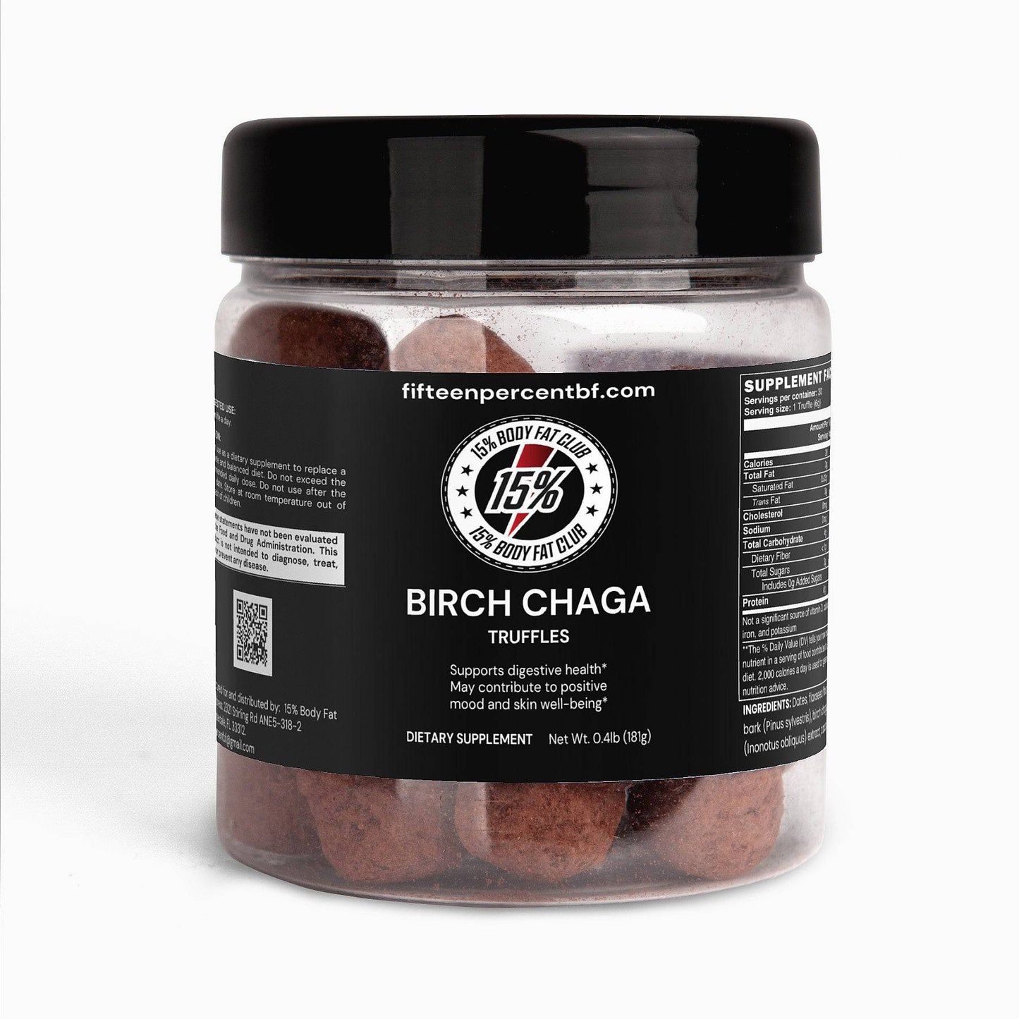 Birch Chaga Truffles - 15% Body Fat Club