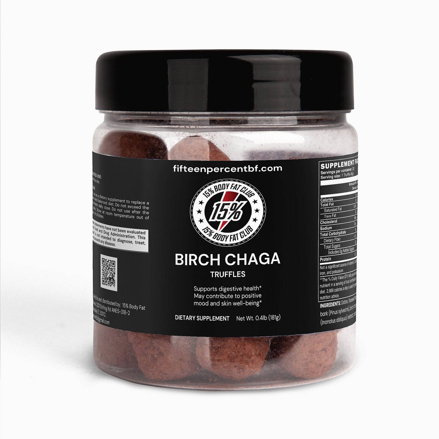 Birch Chaga Truffles - 15% Body Fat Club