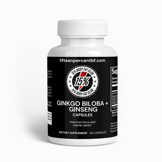 Ginkgo Biloba + Ginseng - 15% Body Fat Club