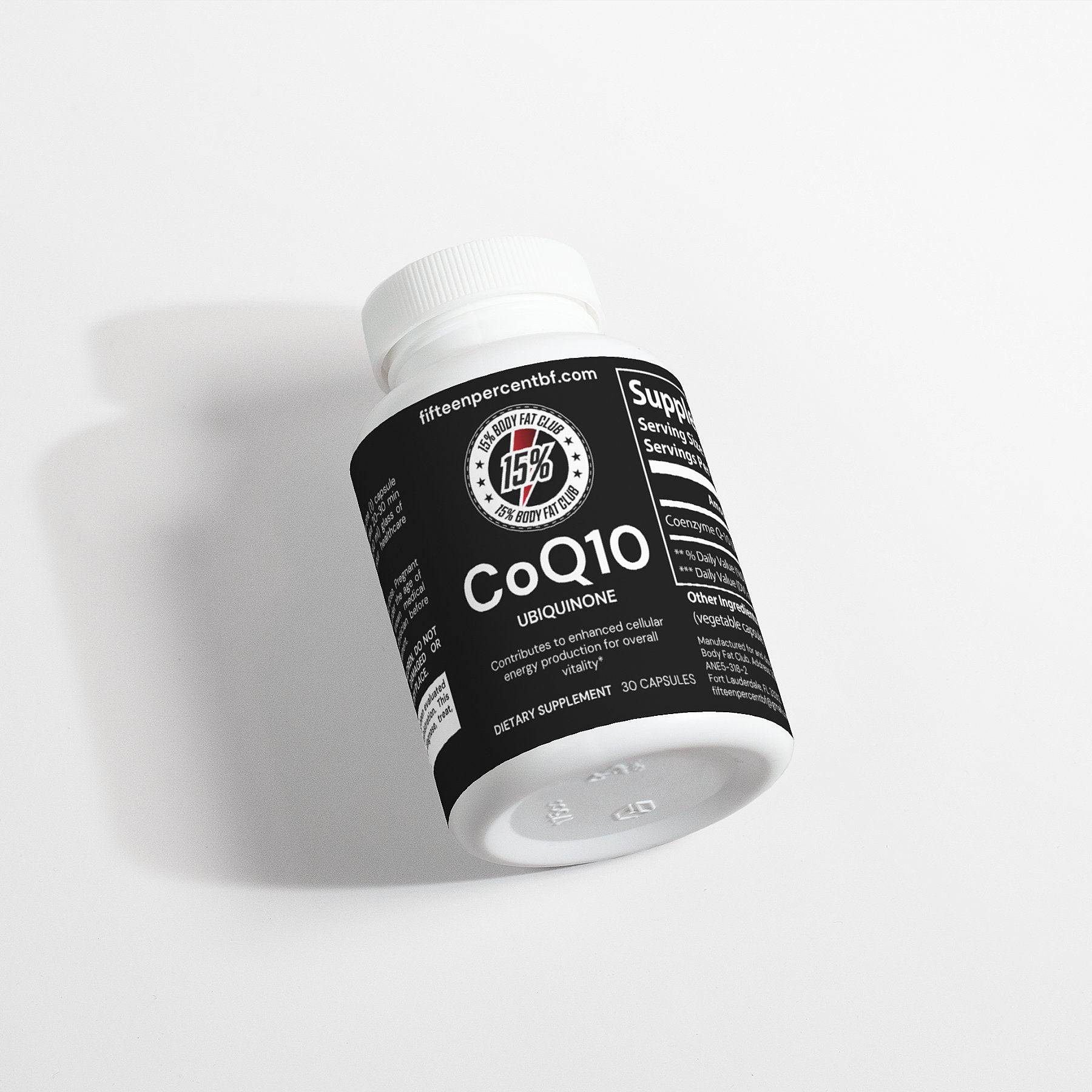 CoQ10 Ubiquinone - 15% Body Fat Club