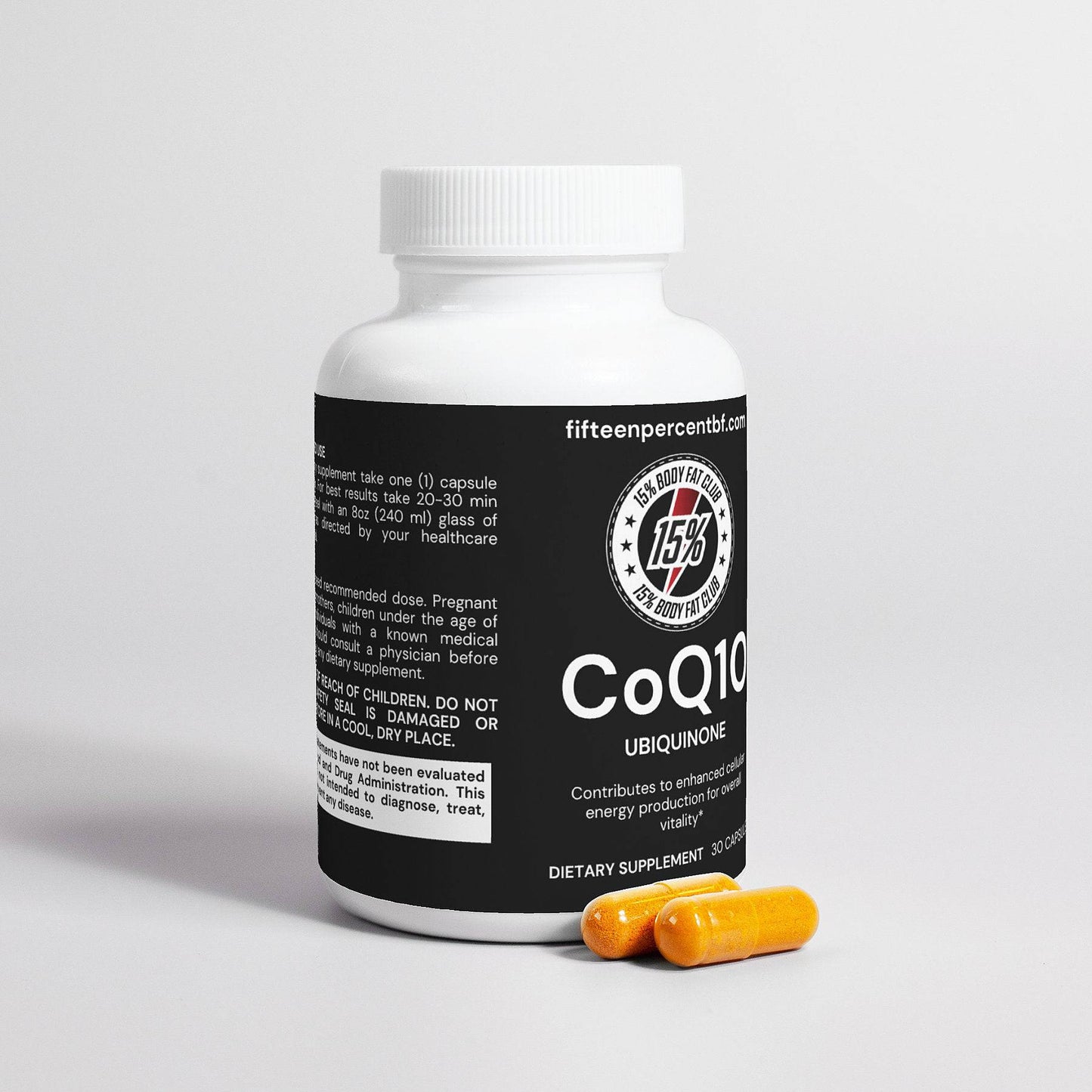 CoQ10 Ubiquinone - 15% Body Fat Club