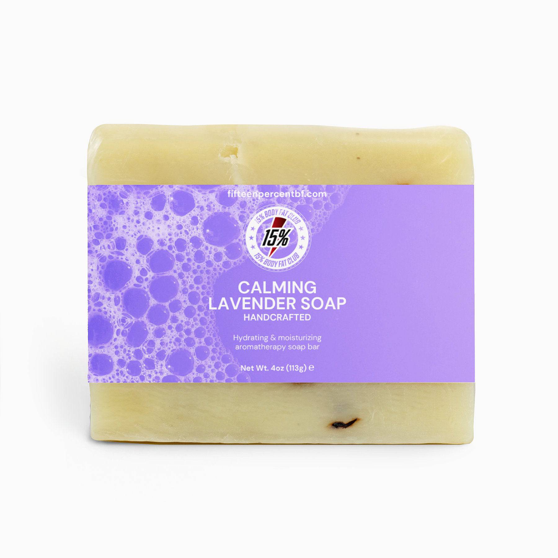 Calming Lavender Soap - 15% Body Fat Club