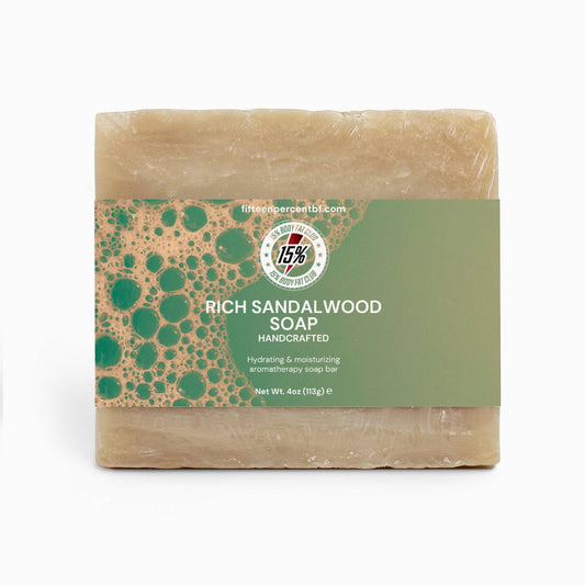 Rich Sandalwood Soap - 15% Body Fat Club