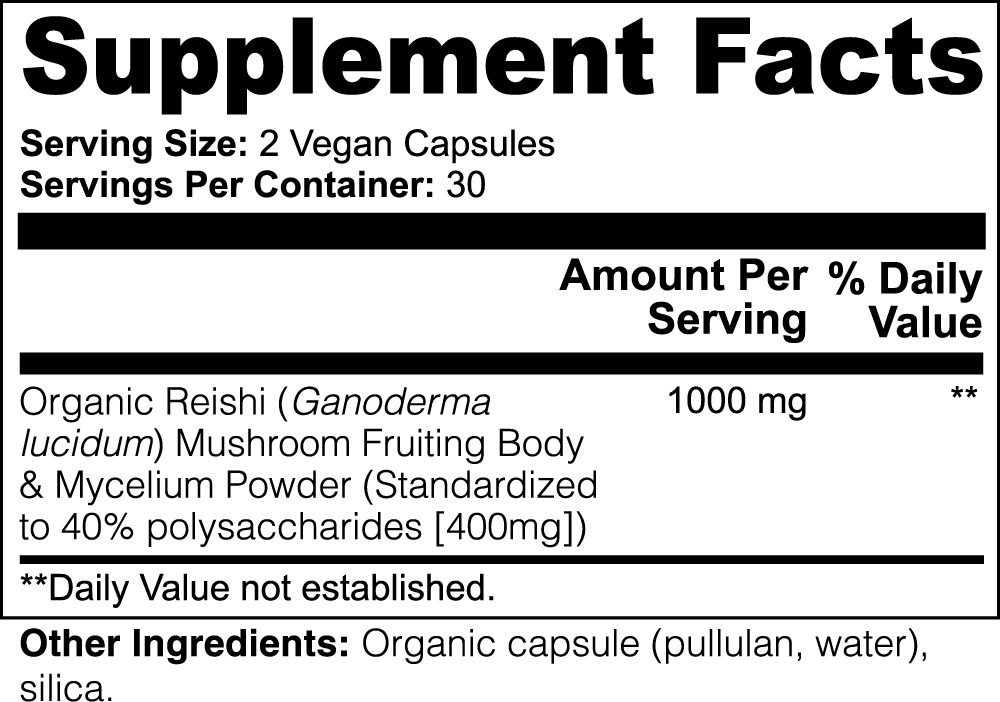 Reishi Mushroom - 15% Body Fat Club