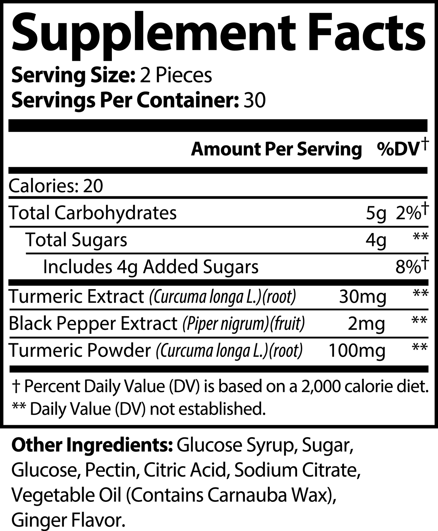 Turmeric Gummies - 15% Body Fat Club