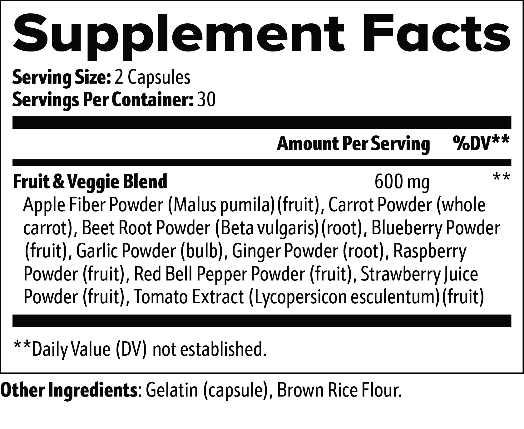 Fruits and Veggies - 15% Body Fat Club