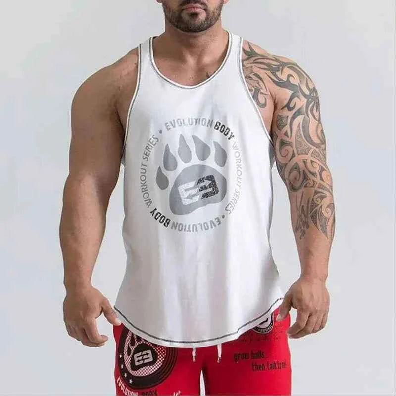 Men's Bodybuilding Tank Tops: Premium Fitness Stringer Singlets