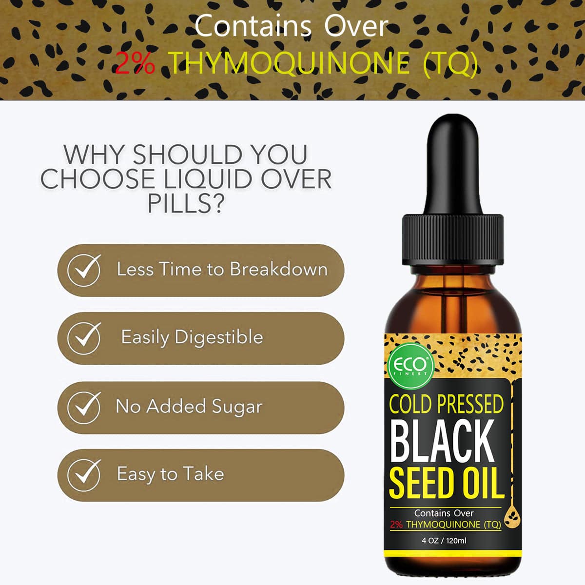 15% Black Seed Oil - 15% Body Fat Club