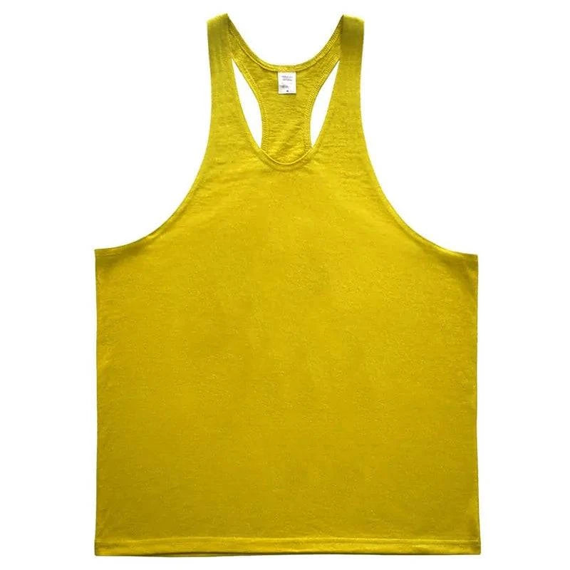 Men's Tank Top Gym Stringer - 15% Body Fat Club