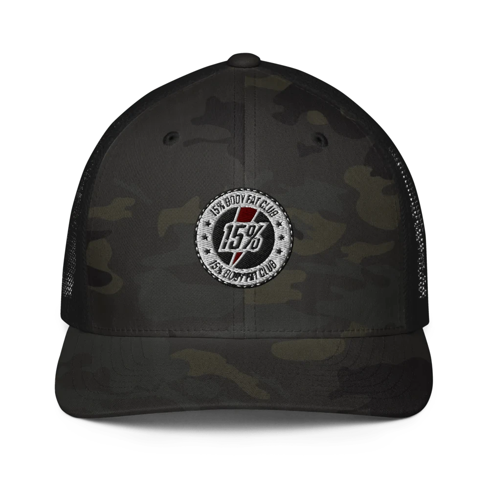Closed-Back Trucker Cap - 15% Brand - 15% Body Fat Club