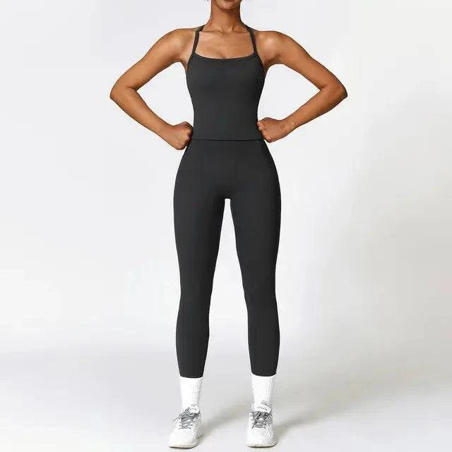 Women's Tight Quick-Drying Fitness Suit