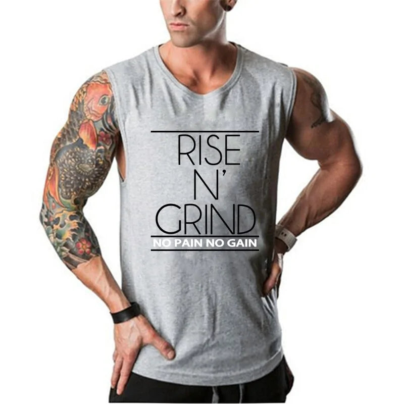 Cotton Gym Tank - 15% Body Fat Club