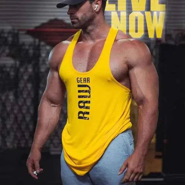 Men's Cotton Tank Top - Comfortable and Stylish Summer Essential - 15% Body Fat Club
