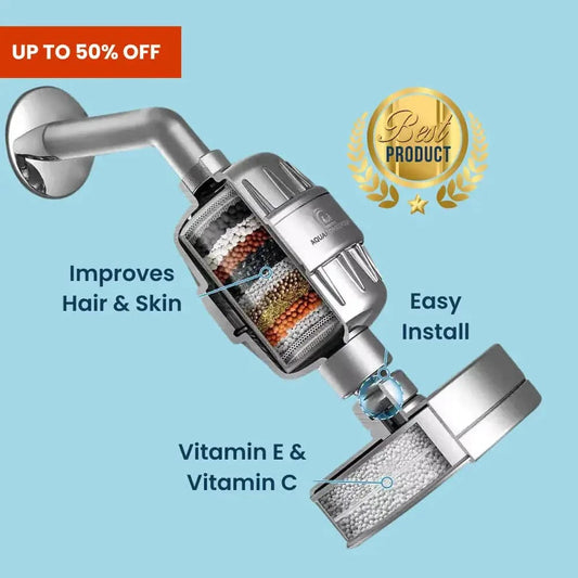 Shower Envy 15-Stage Filter + Vitamin C E - 15% Body Fat Club