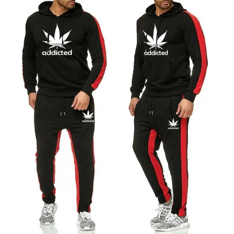 Men's Sweat-Shirt Set Hoodies And Sweatpants - 15% Body Fat Club