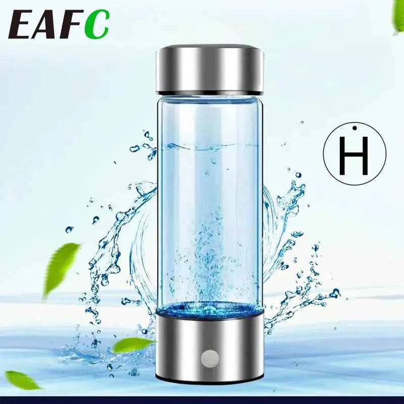 Hydrogen-Rich Alkaline Water Generator Bottle (Portable)