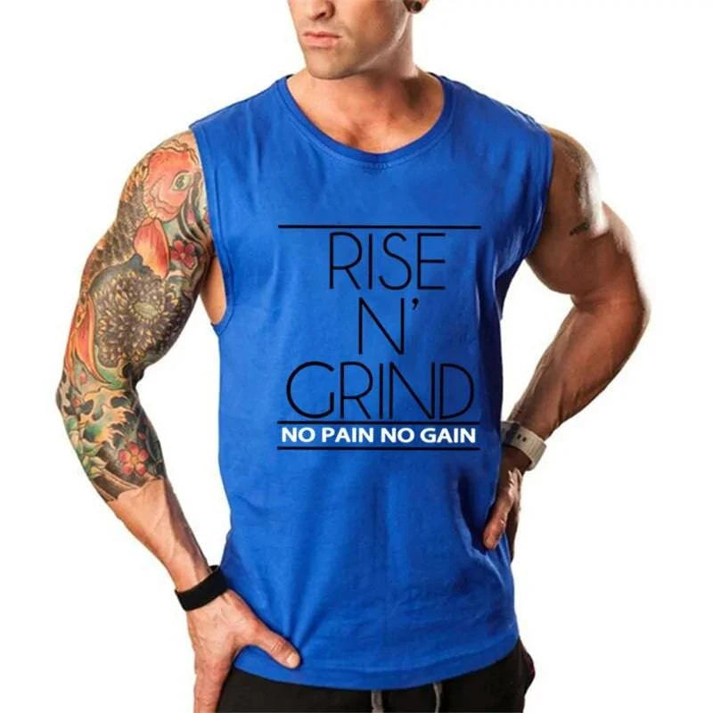 Cotton Gym Tank - 15% Body Fat Club