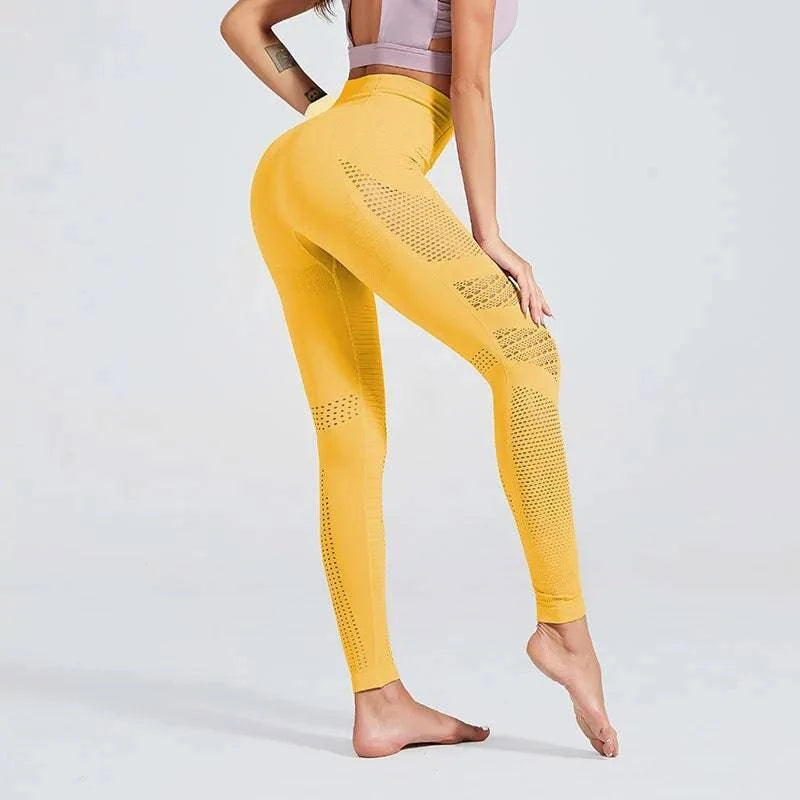 Kaminsky Sexy High Waist Gym Seamless Leggings - 15% Body Fat Club
